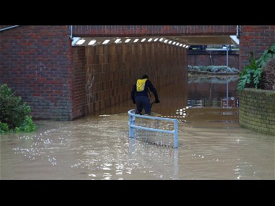 Flooded SUBWAY Maidstone!