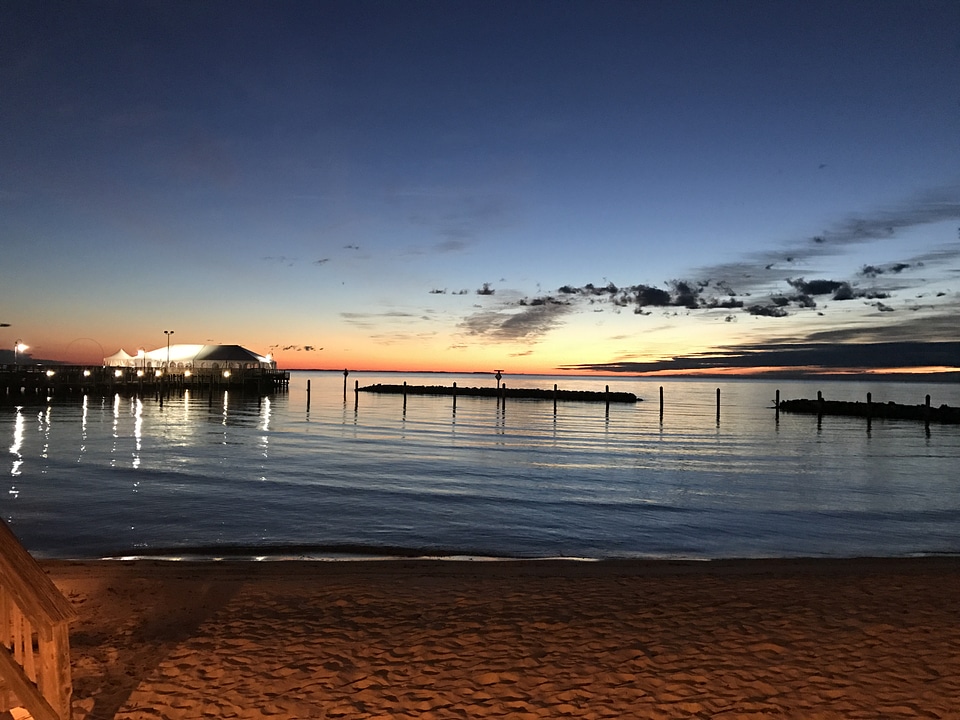 Sunrise North Beach Town in Maryland