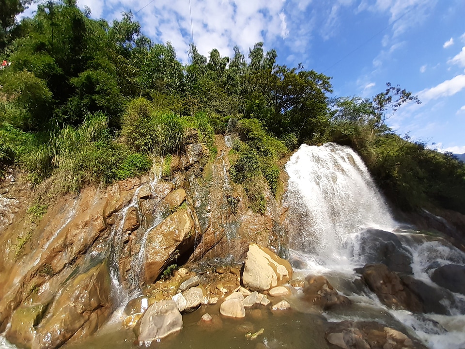 SaPa is a town in the Hoang Lien Son Mountain in Vietnam