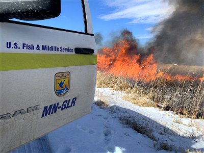 2021 USFWS Fire Employee Photo Contest Category: Fuels Management photo