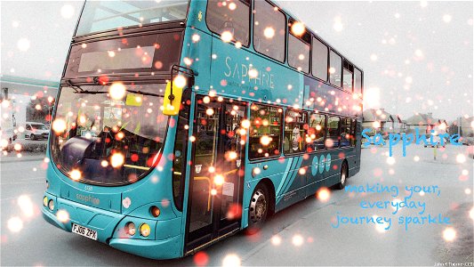 Sapphire making your everyday journey sparkle.
