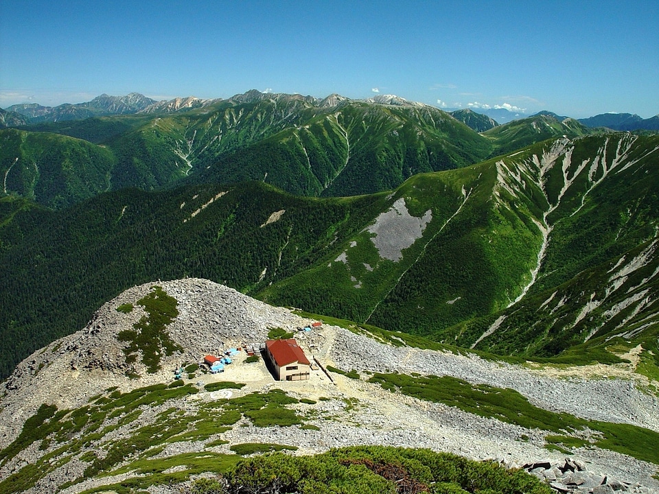 Mt.Aino of the Japanese Alps