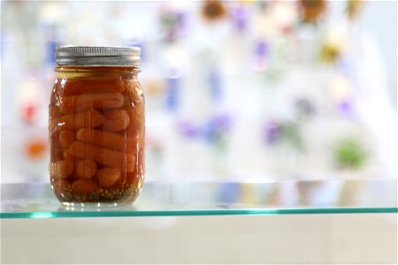Home canned carrots