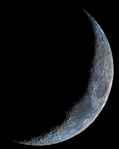 Moon on March 21, 2018