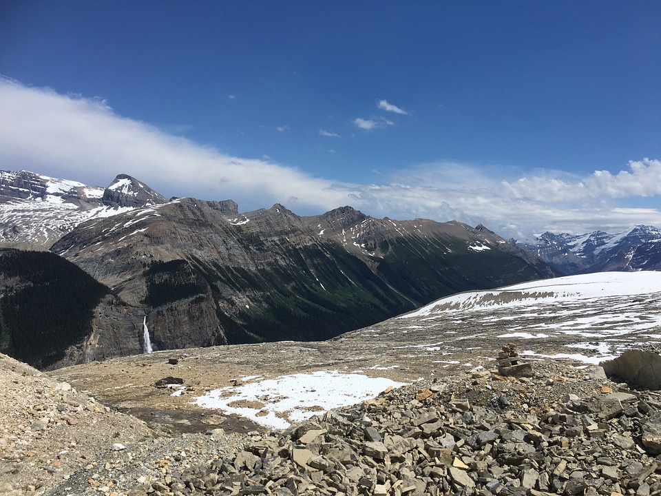The Iceline Trail in Yoho National Park, Canadian Rockies
