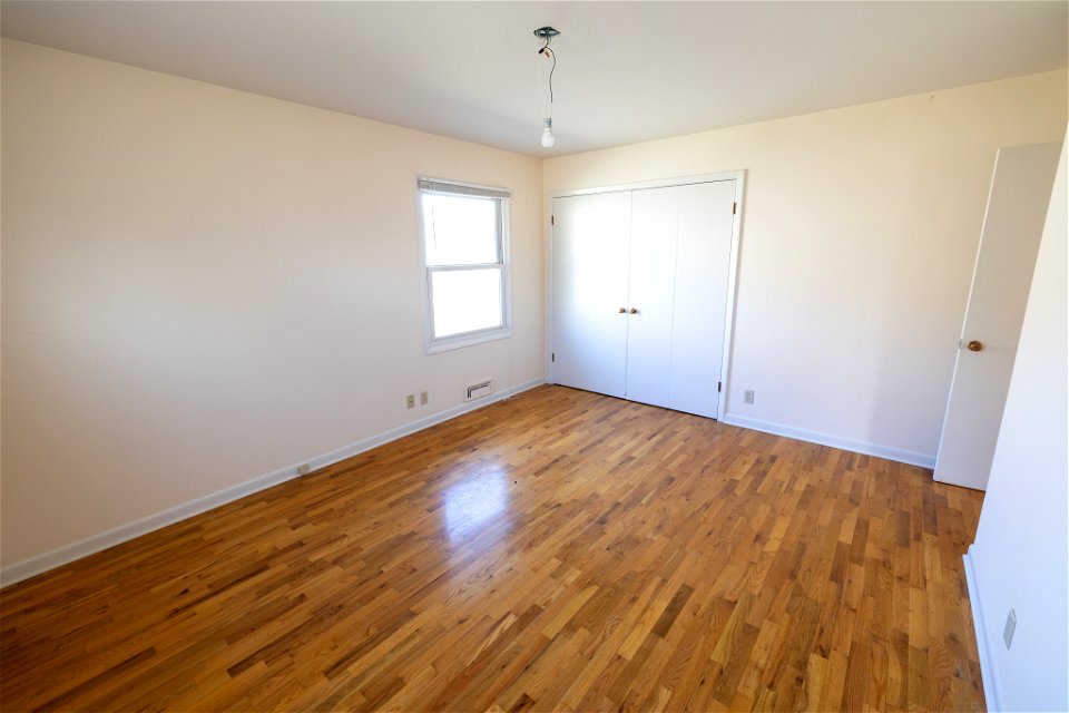Employee housing Improvement Project Goal 2: bedroom before