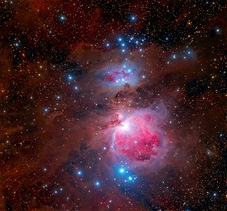 The Orion Nebula complex photo