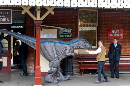 Dinosaur Bluebell Railway photo