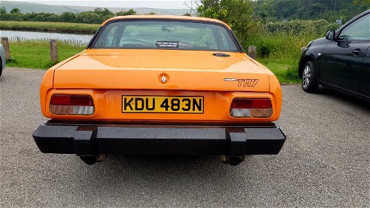 Triumph TR7 pre production car used for trim development