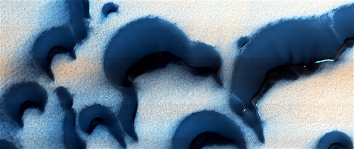Sand Dunes near the North Pole
