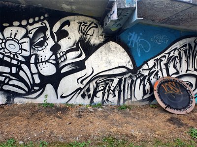 Charleroi graffiti Metro