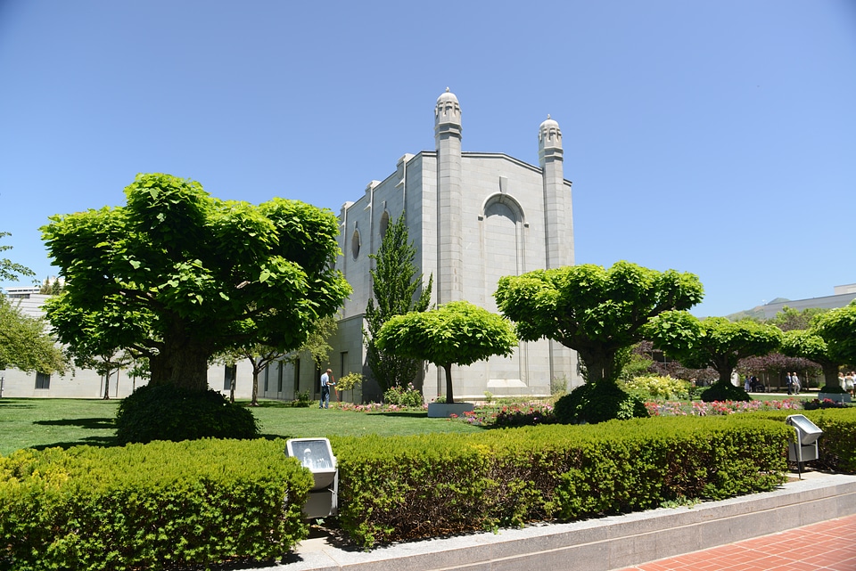 Mormon Temple in Salt Lake City Utah