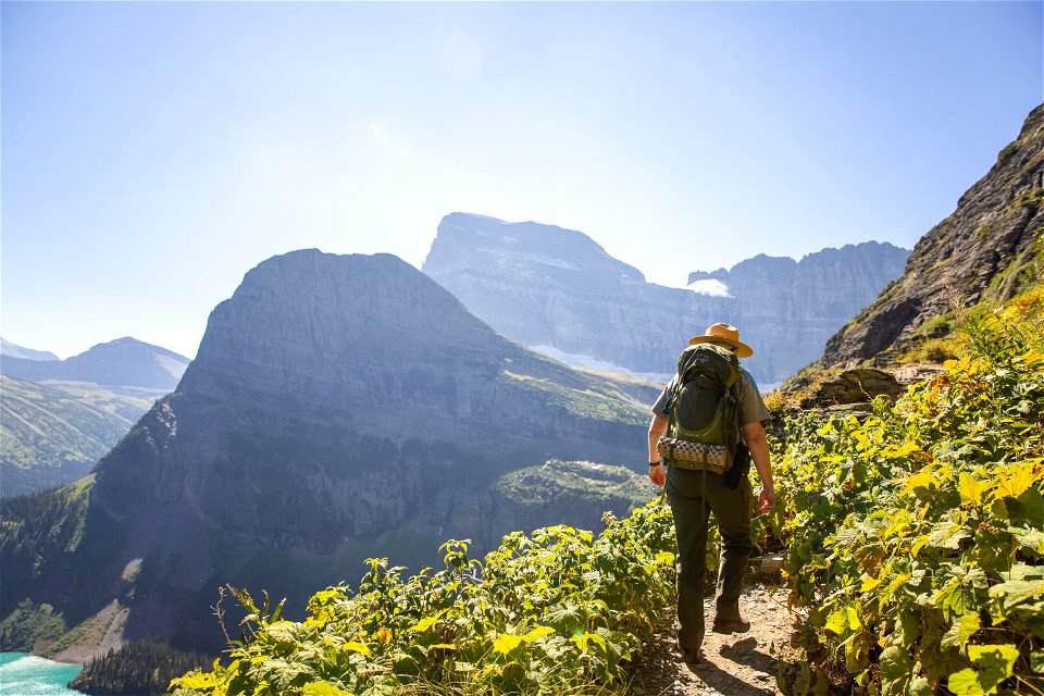 Hiking with a Ranger to Grinnell Glacier photo