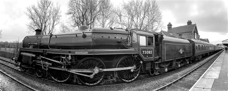 Steam Train Panorama