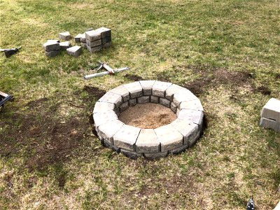 Making the Fire Pit 2/4