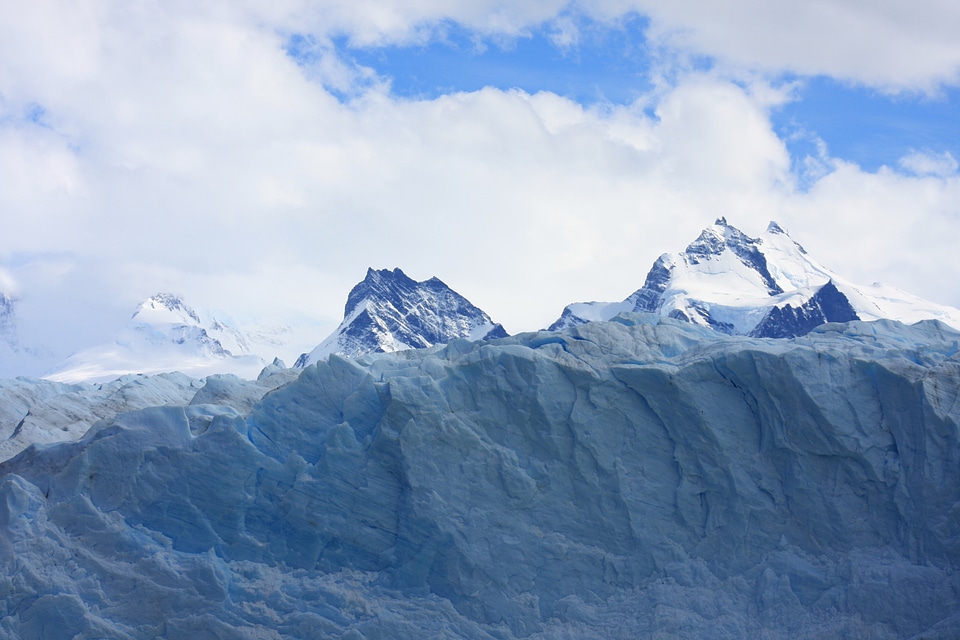The Perito Moreno Glacier in the Los Glaciares National Park
