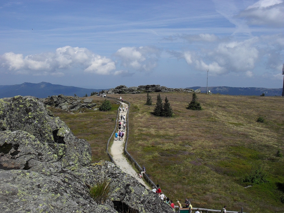 Radiostation on the Mount Arber photo