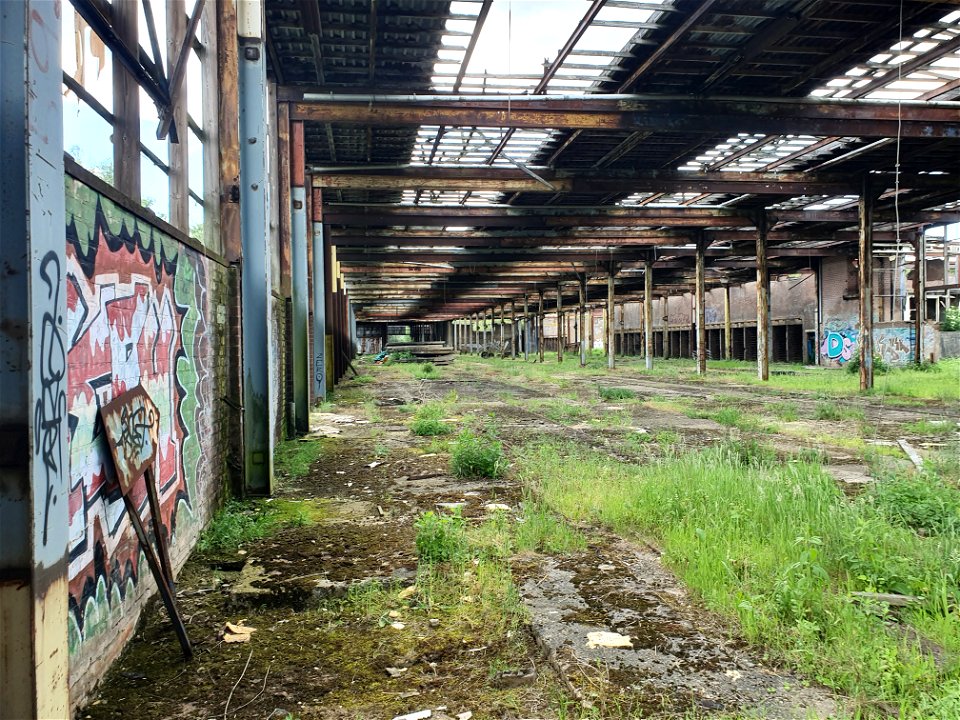 Urbex, voormalige vlamovensteenfabriek Velp