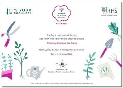 North West in Bloom Award 2022 photo
