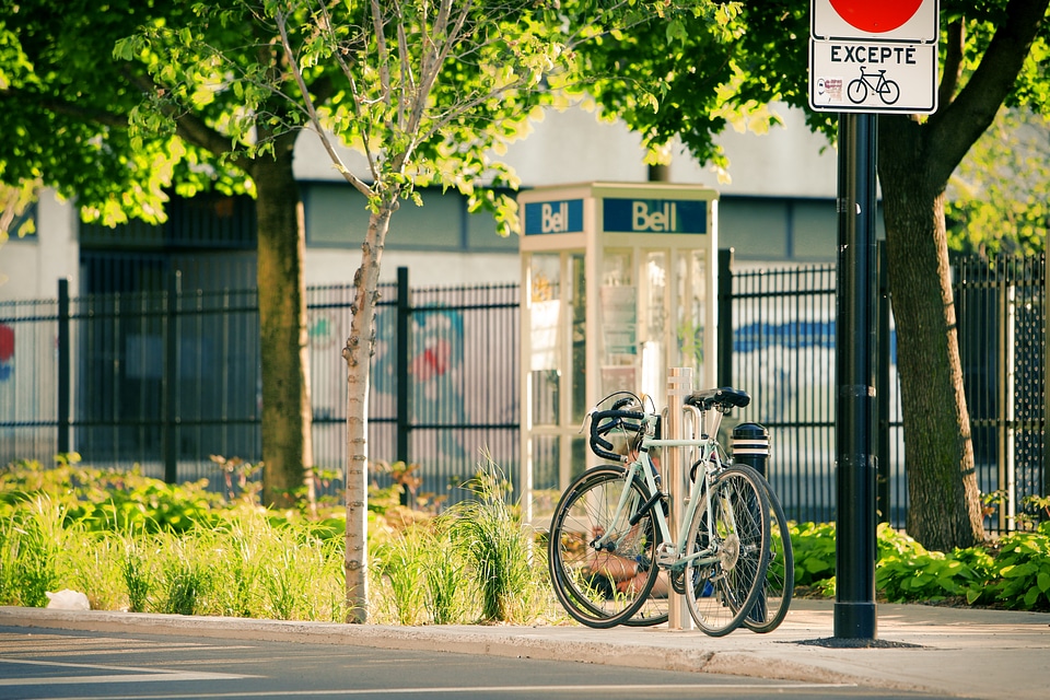 Street pavement urban