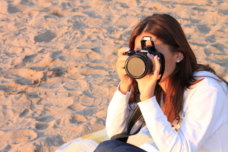 Light photographer sea