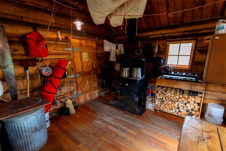 Calfee Creek Patrol Cabin: inside view (2) photo