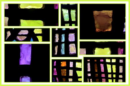 Photo Collage Stained Glass. The Friars Aylesford