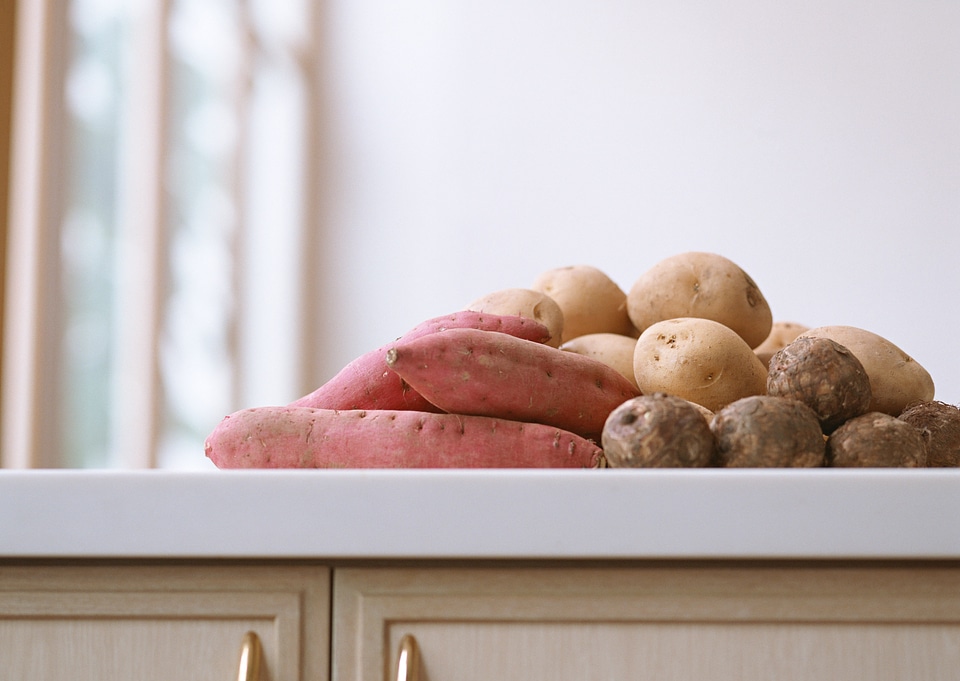 Fresh vegetables in the kitchen