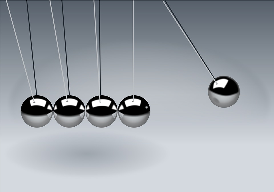 Action reaction illustration