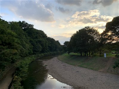 Yanase River in Nakazato, Kiyose-shi