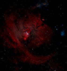 Around the variable star R Monocerotis photo