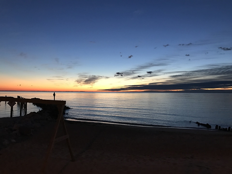 Sunrise North Beach Town in Maryland