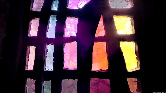 Stained Glass The Friars Aylesford. Light Stalking
