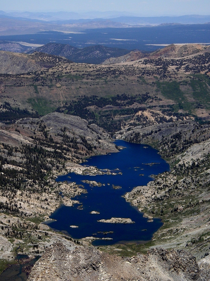 Alpine Lake in Ritter Range