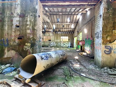 Urbex voormalige dakpannenfabriek Brüggen, Falzziegel Werk Brimges in Brüggen