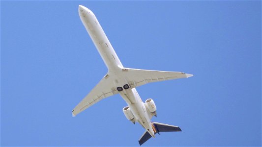 Mitsubishi CRJ-900LR D-ACNX Lufthansa Cityline from Ancona (8200 ft.)
