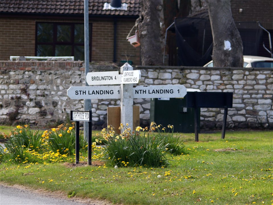 Lighthouse Road, Flamborough.