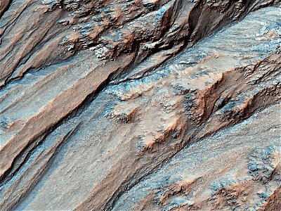 Gully Activity in Triolet Crater photo