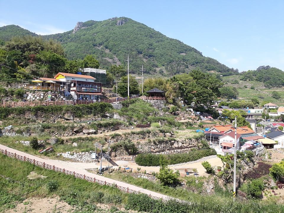 Darangee Village in Namhae South Korea