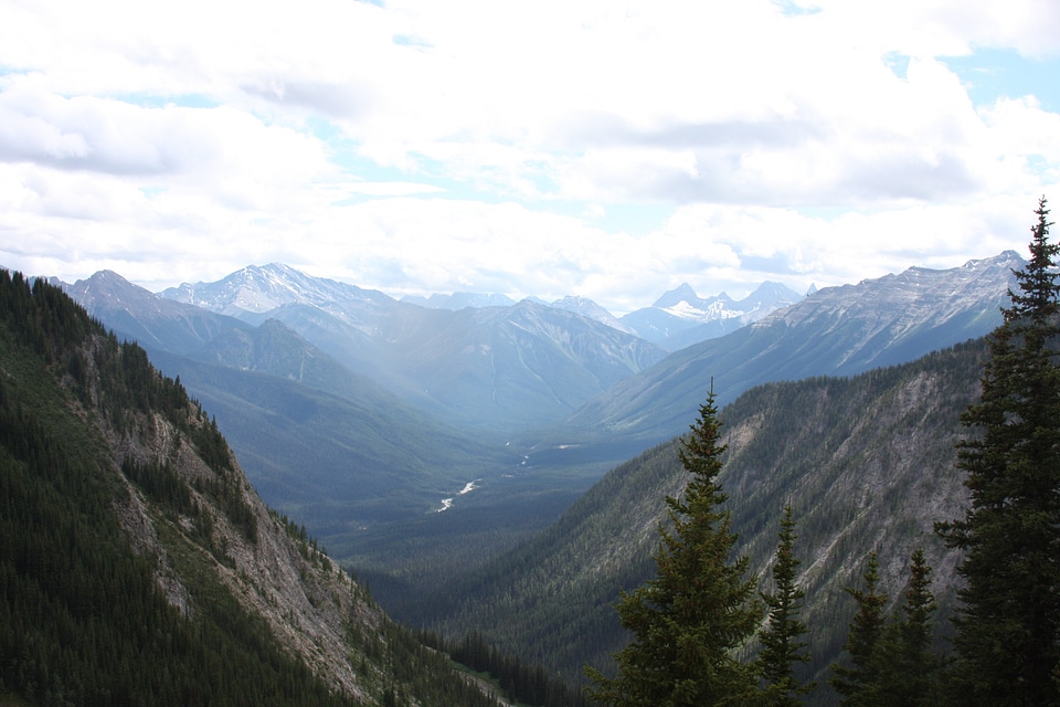 Mountain scenery of Banff National park,Alberta Canada