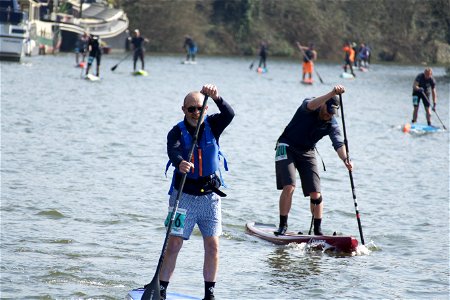 SUP Racing is more than just competition. It's a way to challenge yourself, a goal to aim for and a community of paddlers with a similar interest.