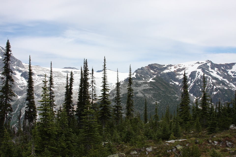 Beautiful landscape with Rocky Mountains