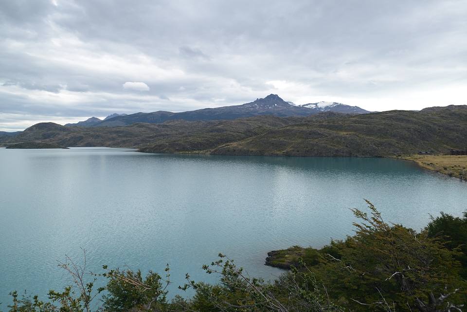 Lake Nordernskjold in Torres del Paine National Park in Patagonia