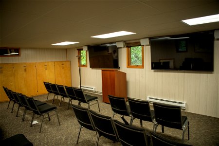 Inside the auditorium - Photo courtesy of C. Chapman photo