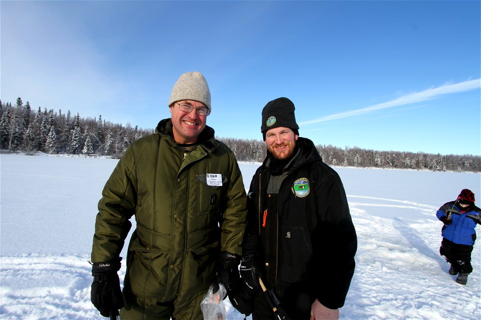 Connecting kids to fish via ice fishing!