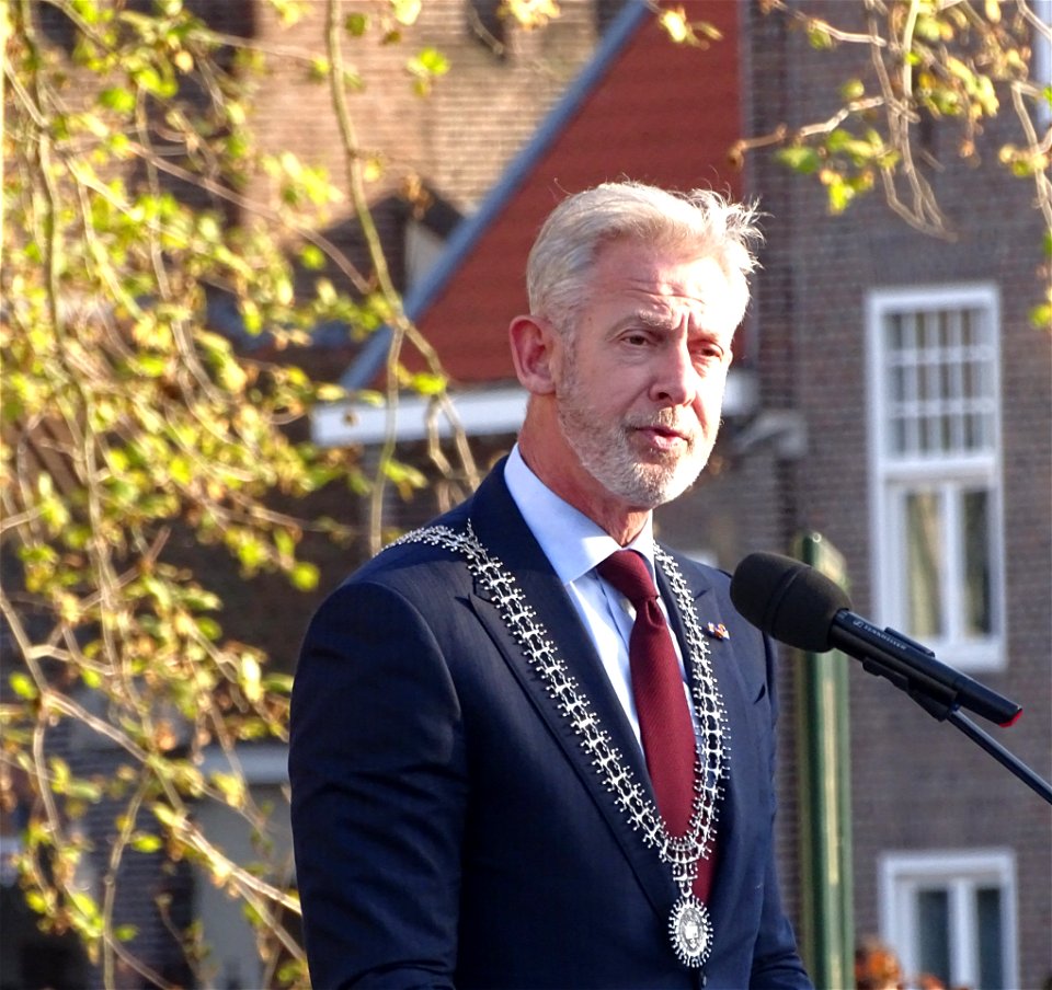 4 mei 2023 herdenking Zwartbroekplein Roermond, Onno Hoes