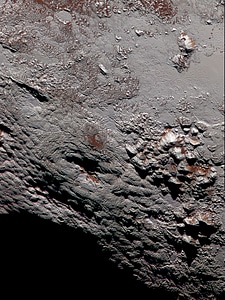 Pluto Wright Mons photo