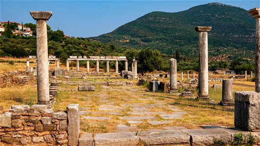 The Stoa of the Meatmarket / Messene photo