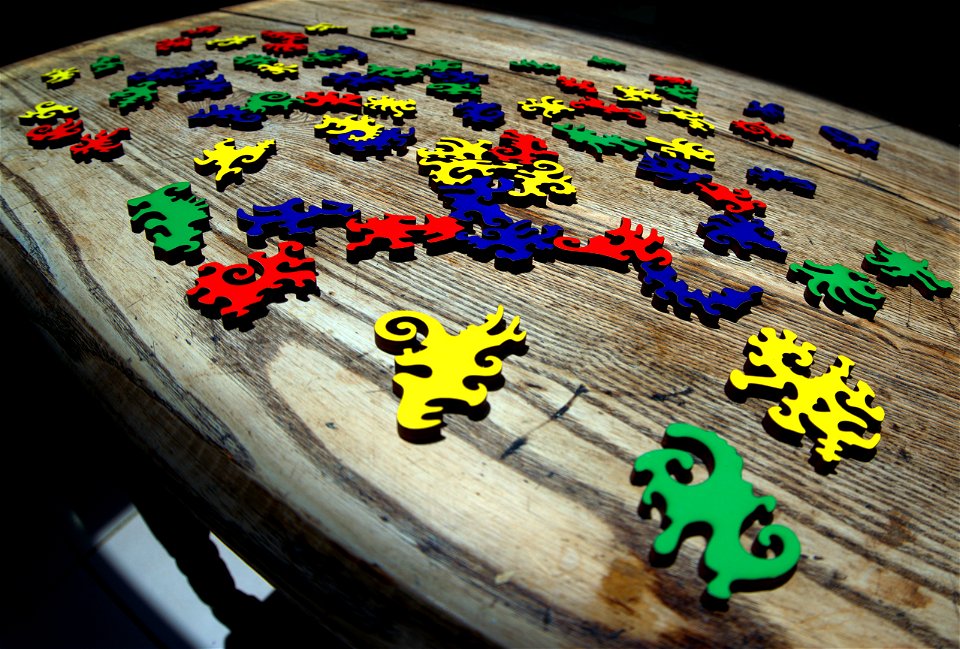 4 color map puzzle