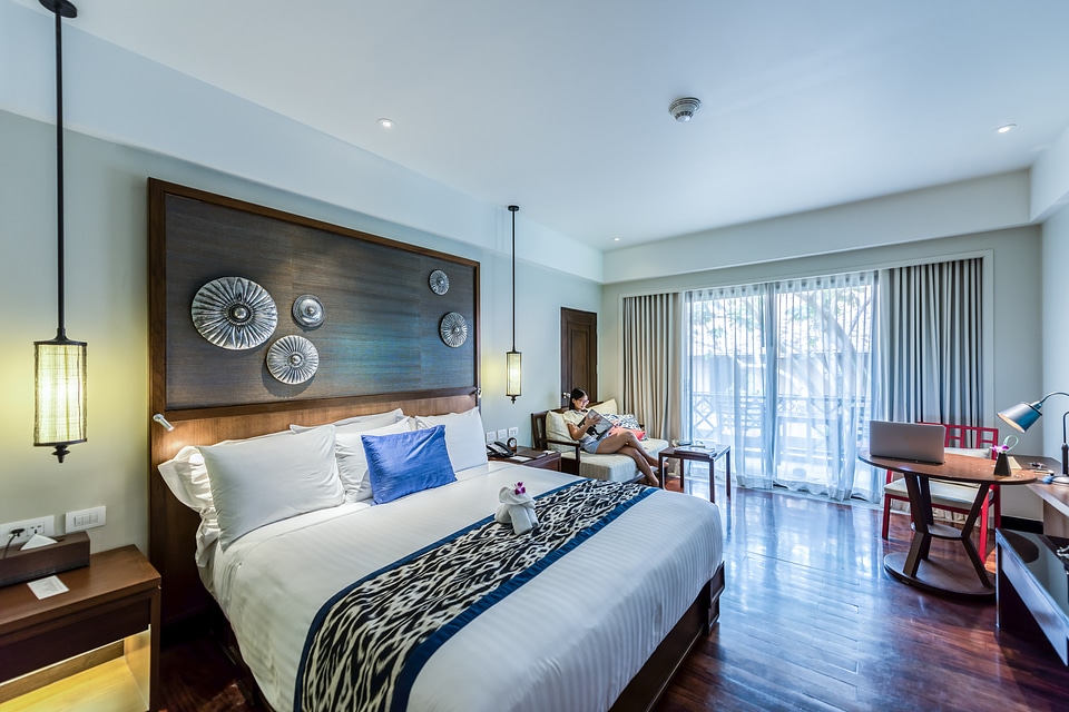 luxury modern style bedroom
